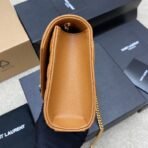 ENVELOPE SMALL IN QUILTED GRAIN DE POUDRE EMBOSSED LEATHER - Image 7