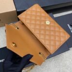 ENVELOPE SMALL IN QUILTED GRAIN DE POUDRE EMBOSSED LEATHER - Image 3