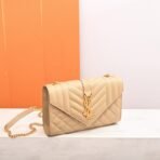 ENVELOPE SMALL IN QUILTED GRAIN DE POUDRE EMBOSSED LEATHER - Image 8