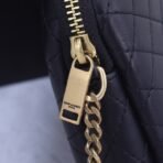 GABY ZIPPED POUCH IN QUILTED LAMBSKIN - Image 3