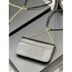 CASSANDRE PHONE HOLDER IN SMOOTH LEATHER - Image 10