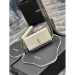 CASSANDRE PHONE HOLDER IN SMOOTH LEATHER - Image 8