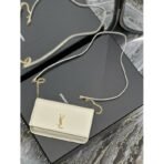 CASSANDRE PHONE HOLDER IN SMOOTH LEATHER - Image 5