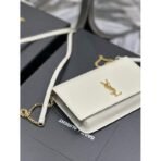 CASSANDRE PHONE HOLDER IN SMOOTH LEATHER - Image 4