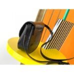 KAIA SMALL SATCHEL IN SHINY CROCODILE-EMBOSSED LEATHER - Image 8