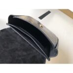 KAIA SMALL SATCHEL IN SHINY CROCODILE-EMBOSSED LEATHER - Image 12