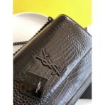SUNSET MEDIUM IN CROCODILE-EMBOSSED LEATHER - Image 6
