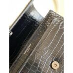 SUNSET MEDIUM IN CROCODILE-EMBOSSED LEATHER - Image 3