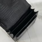 SUNSET MEDIUM IN CROCODILE-EMBOSSED LEATHER - Image 9