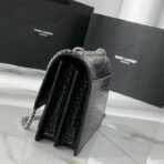 SUNSET MEDIUM IN CROCODILE-EMBOSSED LEATHER - Image 6