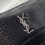 SUNSET MEDIUM IN CROCODILE-EMBOSSED LEATHER - Image 4