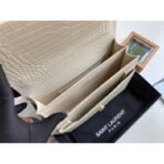 SUNSET MEDIUM IN CROCODILE-EMBOSSED LEATHER - Image 12