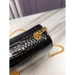 KATE SMALL TASSEL IN CROCODILE-EMBOSSED LEATHER - Image 3