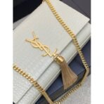 KATE SMALL TASSEL IN CROCODILE-EMBOSSED LEATHER - Image 5