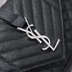 ENVELOPE SMALL IN QUILTED GRAIN DE POUDRE EMBOSSED LEATHER - Image 6