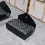 ENVELOPE SMALL IN QUILTED GRAIN DE POUDRE EMBOSSED LEATHER - Image 3