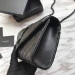 ENVELOPE SMALL IN QUILTED GRAIN DE POUDRE EMBOSSED LEATHER - Image 6
