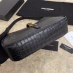 LE 5 ?? 7 IN CROCODILE-EMBOSSED SHINY LEATHER - Image 6