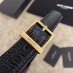 LE 5 ?? 7 IN CROCODILE-EMBOSSED SHINY LEATHER - Image 12