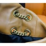 SMALL PUFFER IN CRINKLED LEATHER - Image 8