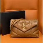 SMALL PUFFER IN CRINKLED LEATHER - Image 5