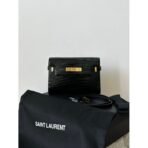 MANHATTAN SMALL IN SHINY CROCODILE-EMBOSSED LEATHER - Image 9