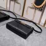 MANHATTAN IN CROCODILE-EMBOSSED SHINY LEATHER - Image 7