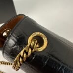 REVERSIBLE KATE IN CROCODILE-EMBOSSED LEATHER - Image 3
