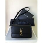 SOLFERINO MEDIUM SATCHEL IN BOX SAINT LAURENT - Image 3