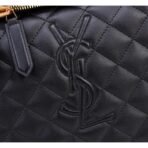 ES GIANT TRAVEL BAG IN QUILTED LEATHER - Image 8