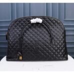 ES GIANT TRAVEL BAG IN QUILTED LEATHER - Image 11
