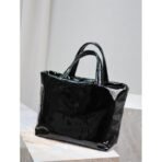 SAINT LAURENT MAXI TOTE IN PATENT CANVAS - Image 10