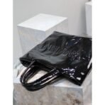 SAINT LAURENT MAXI TOTE IN PATENT CANVAS - Image 6
