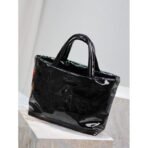 SAINT LAURENT MAXI TOTE IN PATENT CANVAS - Image 4