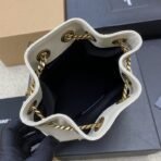 JOE MINI BUCKET BAG IN QUILTED LAMBSKIN - Image 12