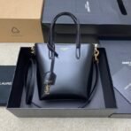 MINI TOY SHOPPING SAINT LAURENT IN BOX LEATHER - Image 9