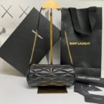 SADE MINI TUBE BAG IN QUILTED LAMBSKIN - Image 10