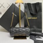 SADE MINI TUBE BAG IN QUILTED LAMBSKIN - Image 9