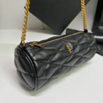 SADE MINI TUBE BAG IN QUILTED LAMBSKIN - Image 8