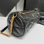 SADE MINI TUBE BAG IN QUILTED LAMBSKIN - Image 6