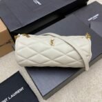 SADE MINI TUBE BAG IN QUILTED LAMBSKIN - Image 9