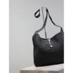 LE 5 ?? 7 MEDIUM TOTE IN RAFFIA - Image 8