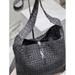 LE 5 ?? 7 MEDIUM TOTE IN RAFFIA - Image 6