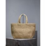 SAINT LAURENT TOTE IN RAFFIA - Image 3