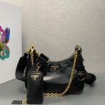 Prada leather  bag - Image 9