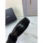 Prada Arqu?? Re-Nylon and brushed leather shoulder bag - Image 3