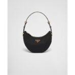 Prada Arqu?? Re-Nylon and brushed leather shoulder bag