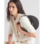 Prada Arqu?? Re-Nylon and brushed leather shoulder bag - Image 12