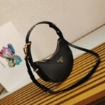 Prada Arqu?? Re-Nylon and brushed leather mini shoulder bag - Image 8