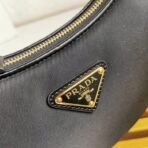 Prada Arqu?? Re-Nylon and brushed leather mini shoulder bag - Image 4